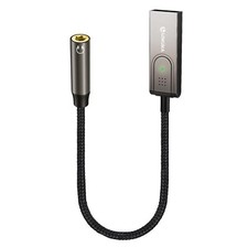 Bluetooth 5.3 to Aux Adapter for Car USB to 3.5mm Female Bluetooth Receiver t...