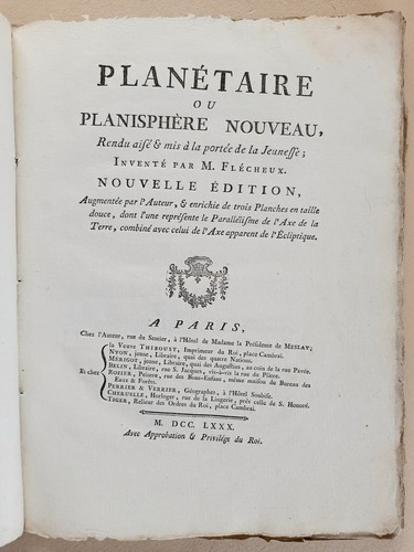 Planétaire planisphère - ou,