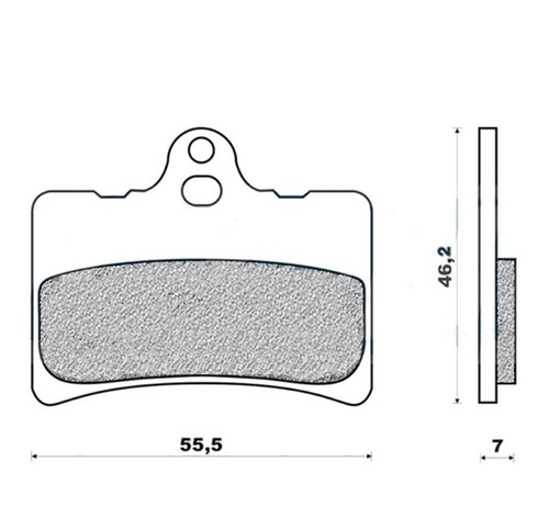 Plaquettes frein g1050 - plaquettes, 98