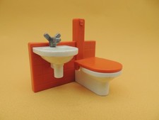 PLAYMOBIL - Toilettes Lavabo
