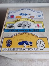 Lot De 3 Plaques Plastique Collection 42 part 25 cm rallye