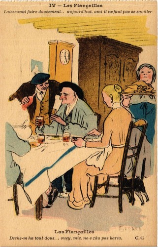 Cpa france folklore les - -,