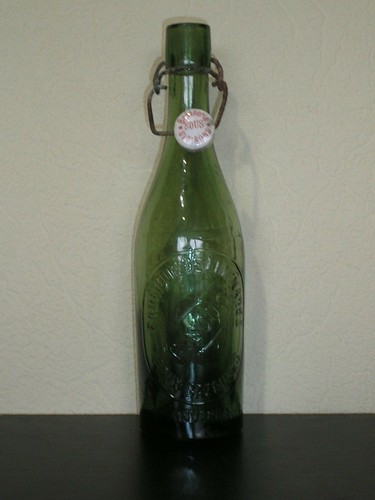 Ancienne bouteille bière - bouteille, de