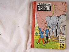 BD Album SPIROU reliure N° 42 de 1952