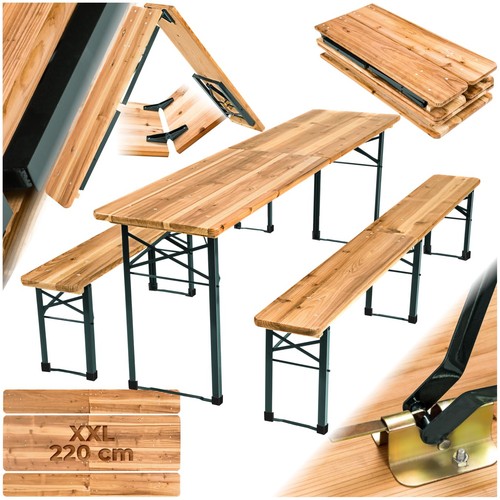 Tectake ensemble table - ensemble,