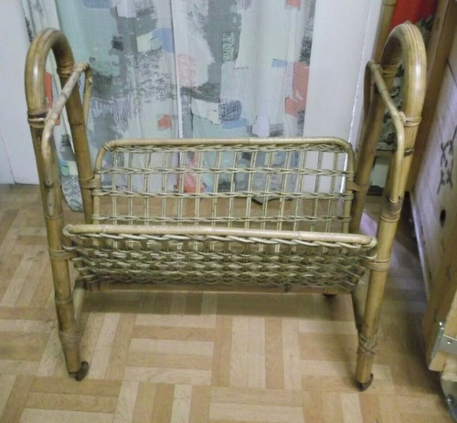 Porte revues bambou - porte-revues,