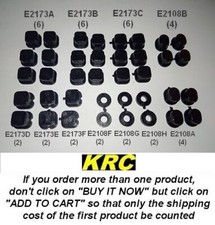 E2173a - MUGEN MBX8R SUSPENSION BUSHING SET (38 pcs) - INSERTS POUR CALES MBX8R