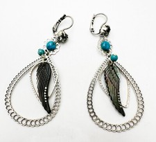 PAIRE DE BOUCLES D'OREILLES