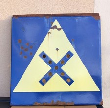 Ancien panneau de