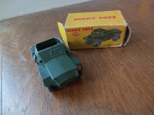 Dinky Toys Ancien Meccano Boîte Origine scout Car No Driver Militaire 673