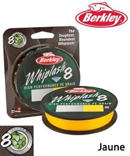 Tresse Berkley Whiplash jaune  8 brins
