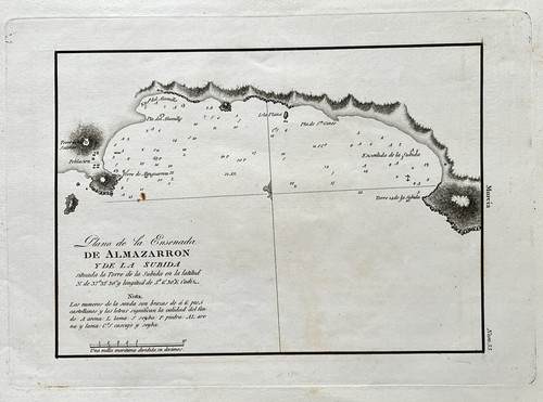 Carte marine ancienne - marine, de