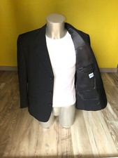 luxueuse veste de costume cintrée noire KENZO taille 52 homme petit comme neuve