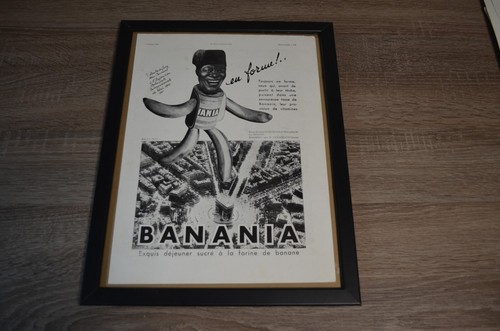 Ancienne affiche publicitaire - ancienne,