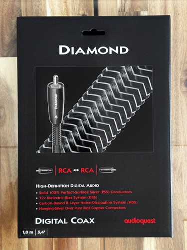 Audioquest diamond coaxial - audioquest, 1m