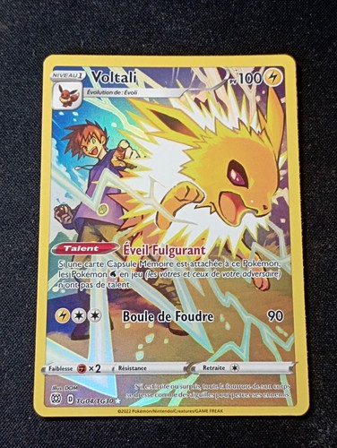 Carte pokémon voltali - carte,