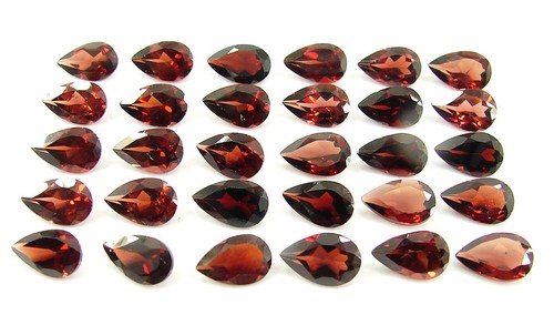 Naturel grenat rouge - ct,