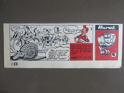 Publicité compteur huret - publicité, &