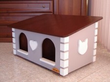 Caisse Pour Chats Maison Pour