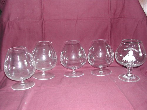 Grands verres cognac - verres, à