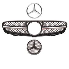 CALANDRE NOIR ET CHROME POUR