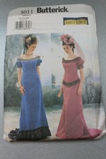 Butterick 3011 Costume 1800s