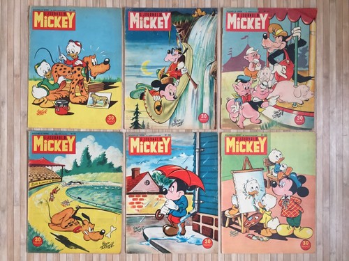 Lot journal mickey 10ex - lot,