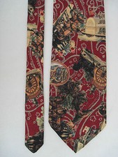 -AUTHENTIQUE cravate cravatte VERSACE  100% soie  TBEG  vintage   