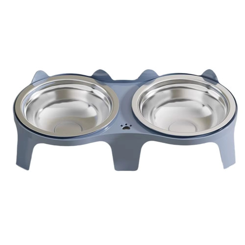 Gamelle double pour - , chat