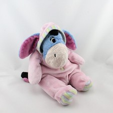 Doudou Bourriquet pyjama rose