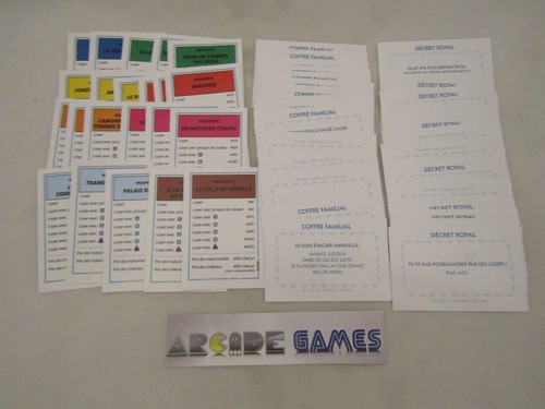 Lot cartes proprietes - cartes,