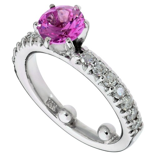 14k blanc diamant bague - or,