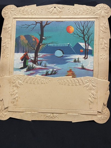 Ancien porte lettres carton - ancien,