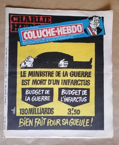 Charlie hebdo 527 du - hebdo,