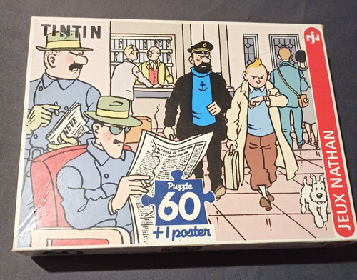 Nathan puzzle tintin - tintin,