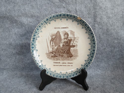 Assiette parlante - assiette,