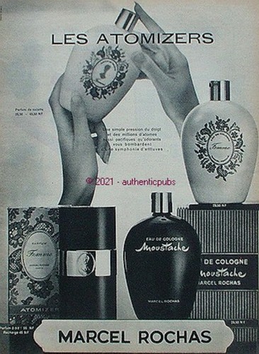 Publicite marcel rochas femme - rochas,