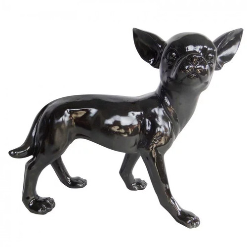 Statue chihuahua résine - en,