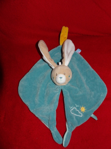 Doudou plat sucre orge lapin - d'orge,