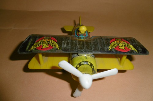 Avion mecanique tôle - tôle, et