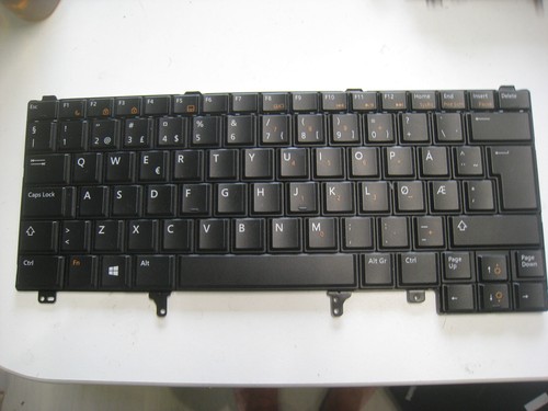 Clavier norvégien dell - clavier,