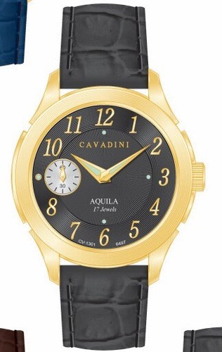 Cavadini montre avec - avec, fabriqué