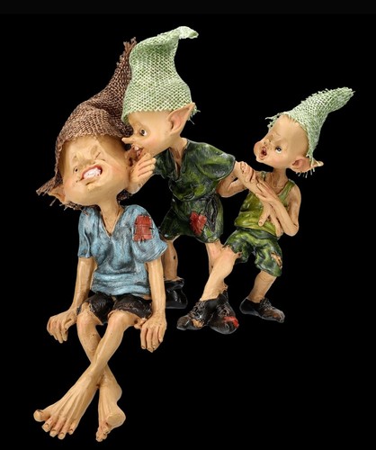 Pixie kobold figurine - pixie,