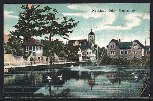 Carte postale neustadt orla - carte,