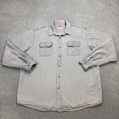 Chemise denim wrangler - chemise,