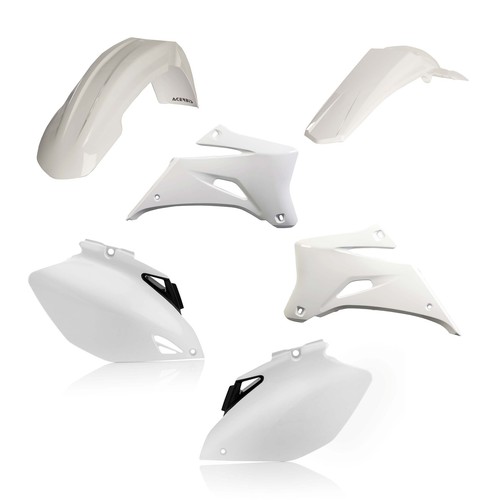 Kit plastiques blanc acerbis - plastiques,