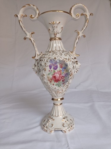 Vase porcelaine capodimonte - vase,