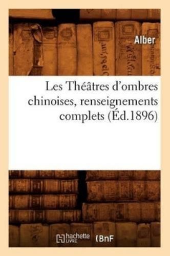 Alber les théâtres ombres - alber, d'ombres