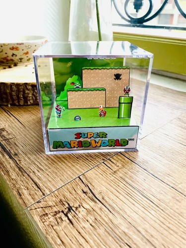 Cube diorama super mario - cube,