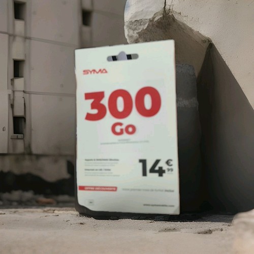 Carte sim prépayée syma - carte,
